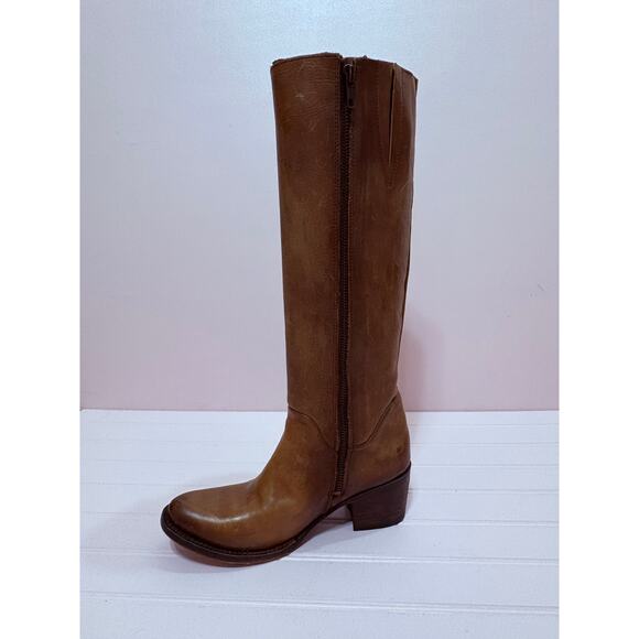 FREEBIRD BY STEVEN WYATT TALL BOOTS IN COGNAC SIZE 6 - Picture 6 of 11